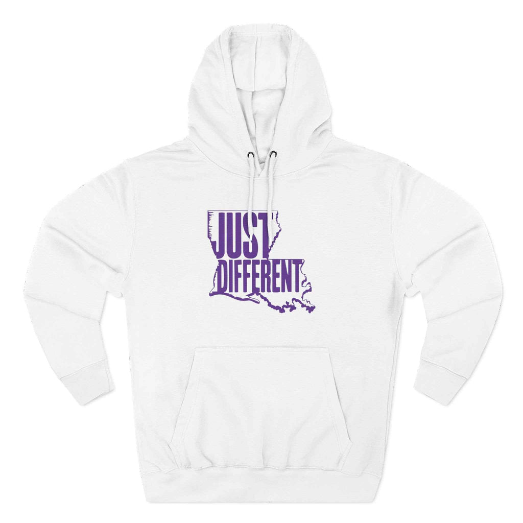 Three-Panel Fleece Hoodie
