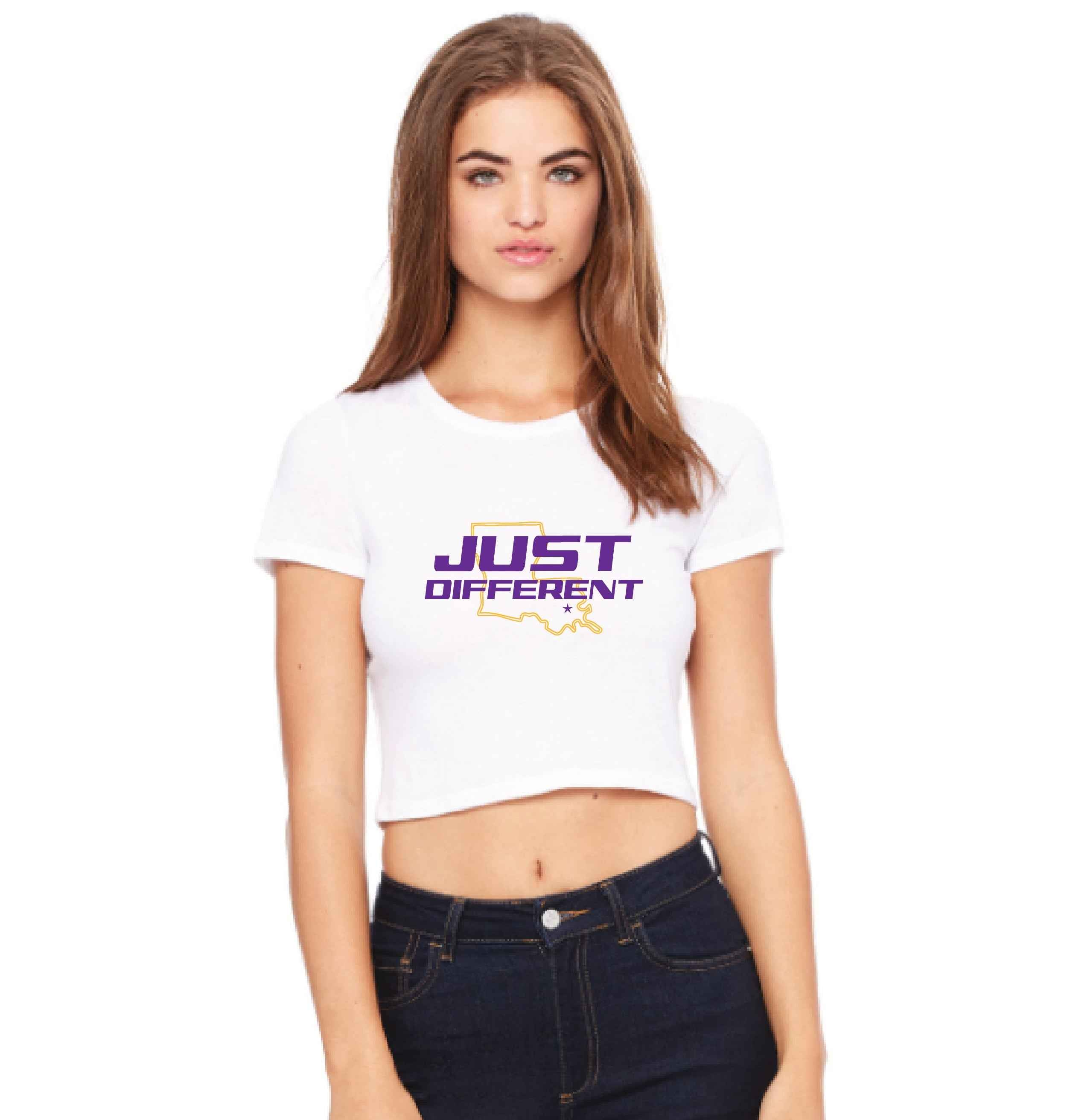 Women’s Poly-Cotton Crop Tee